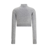 Max Mara Gray Cashmere Sweatshirt